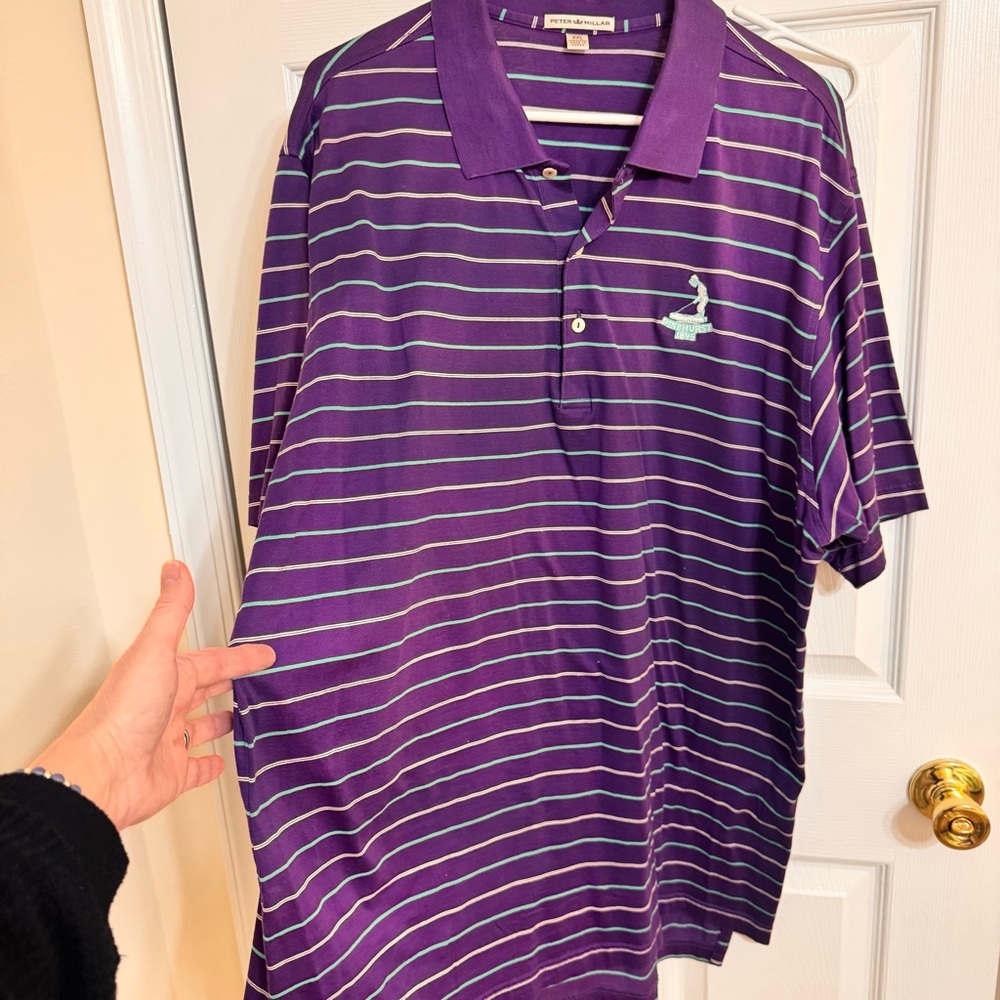 Peter Millar Pinehurst Polo Shirt Size XXL
